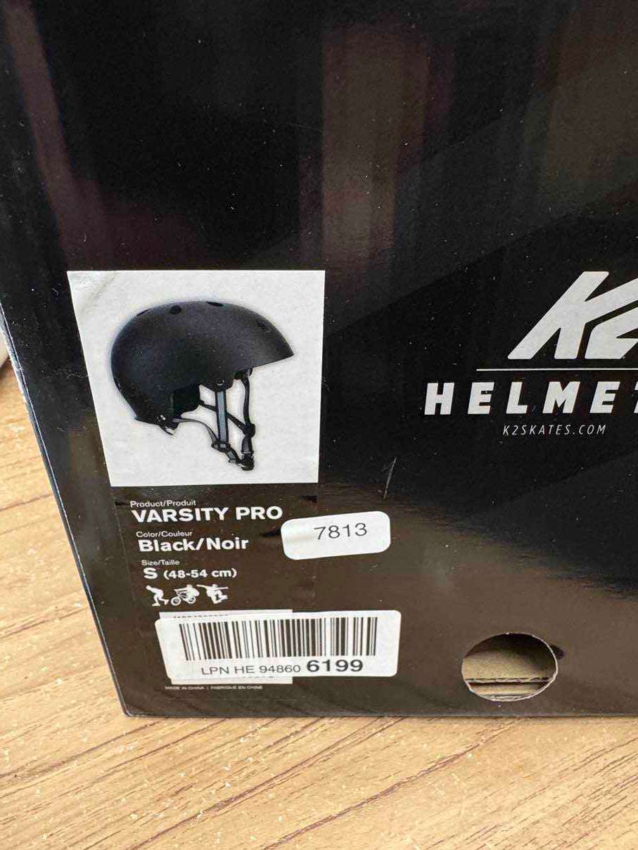 K2 Skates Inline Skates VARSITY PRO Fahrradhelm - Größe 48-54cm #7813