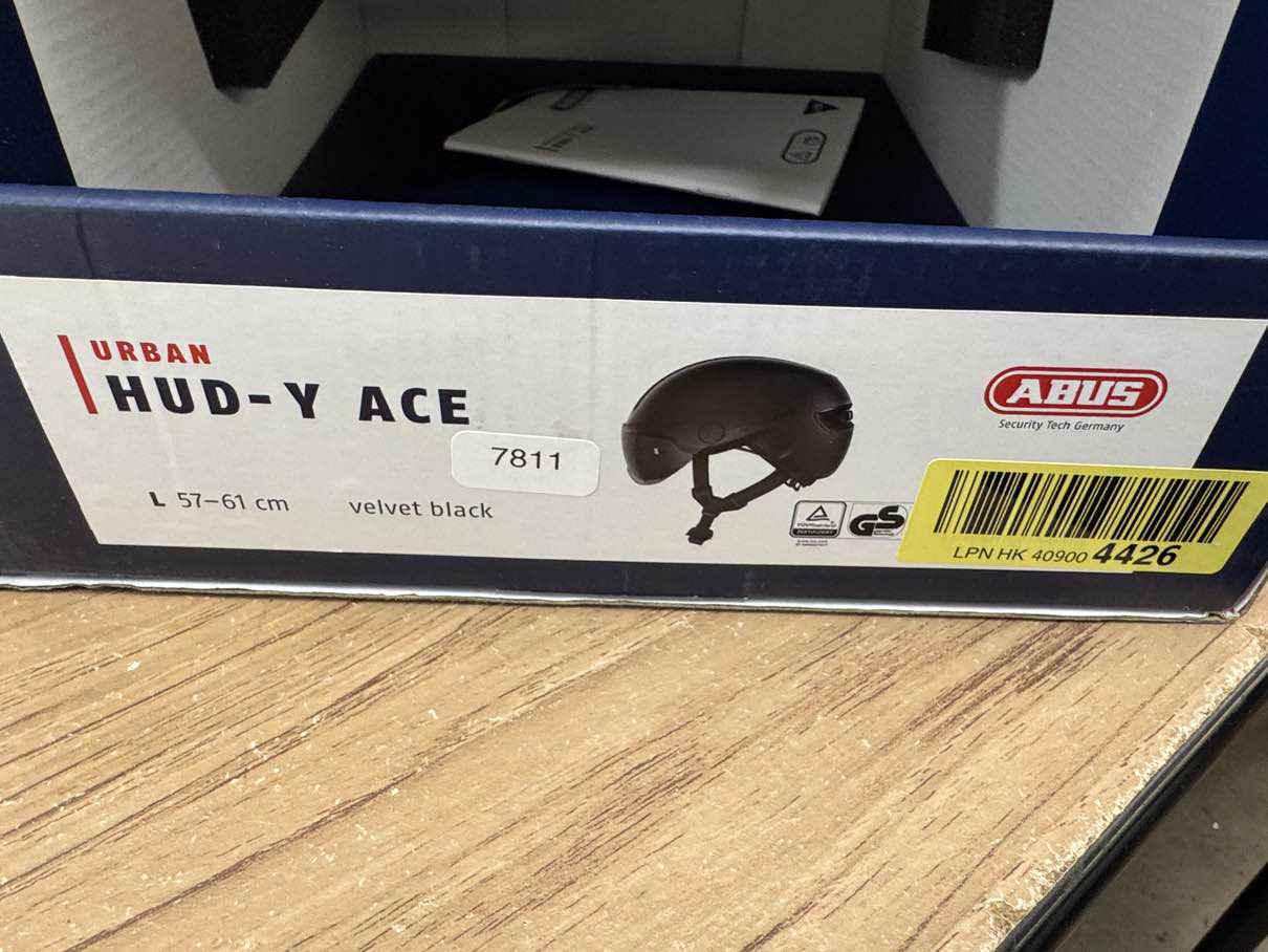 ABUS HUD-Y ACE Fahrradhelm - Größe 57-61cm #7811