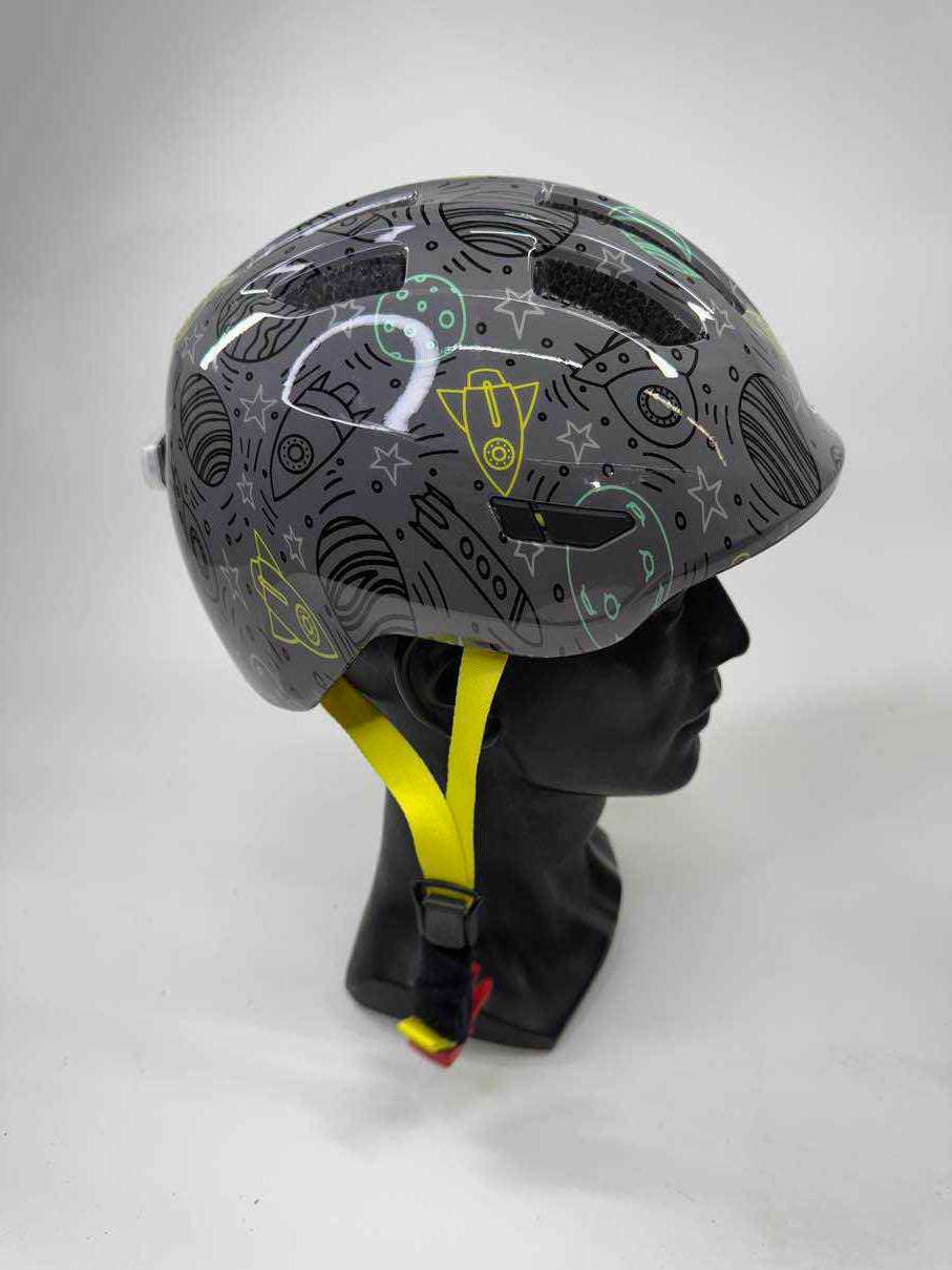 ABUS Smiley 3.0 LED Fahrradhelm - Größe 50-55 cm #7852
