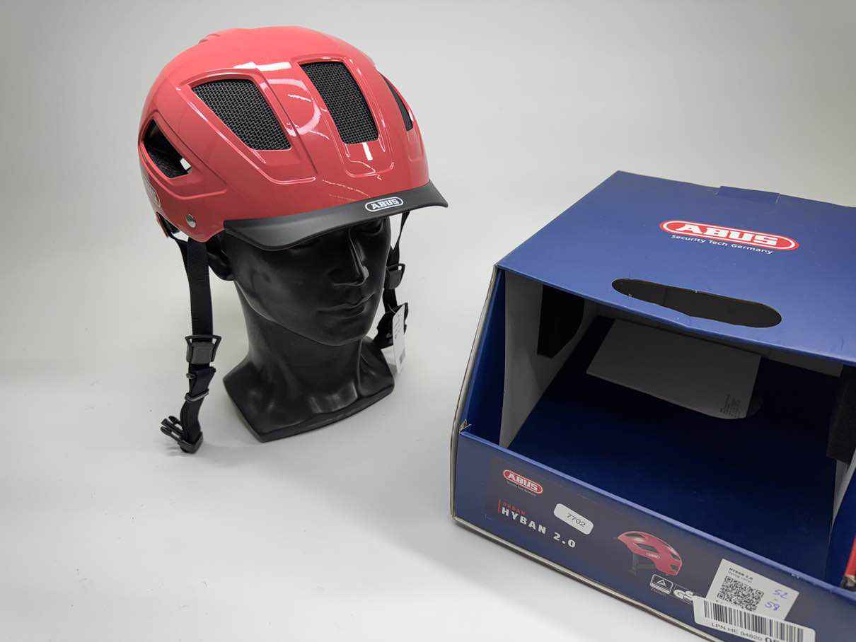 ABUS HYBAN 2.0 Fahrradhelm - Größe 52-58cm #7702