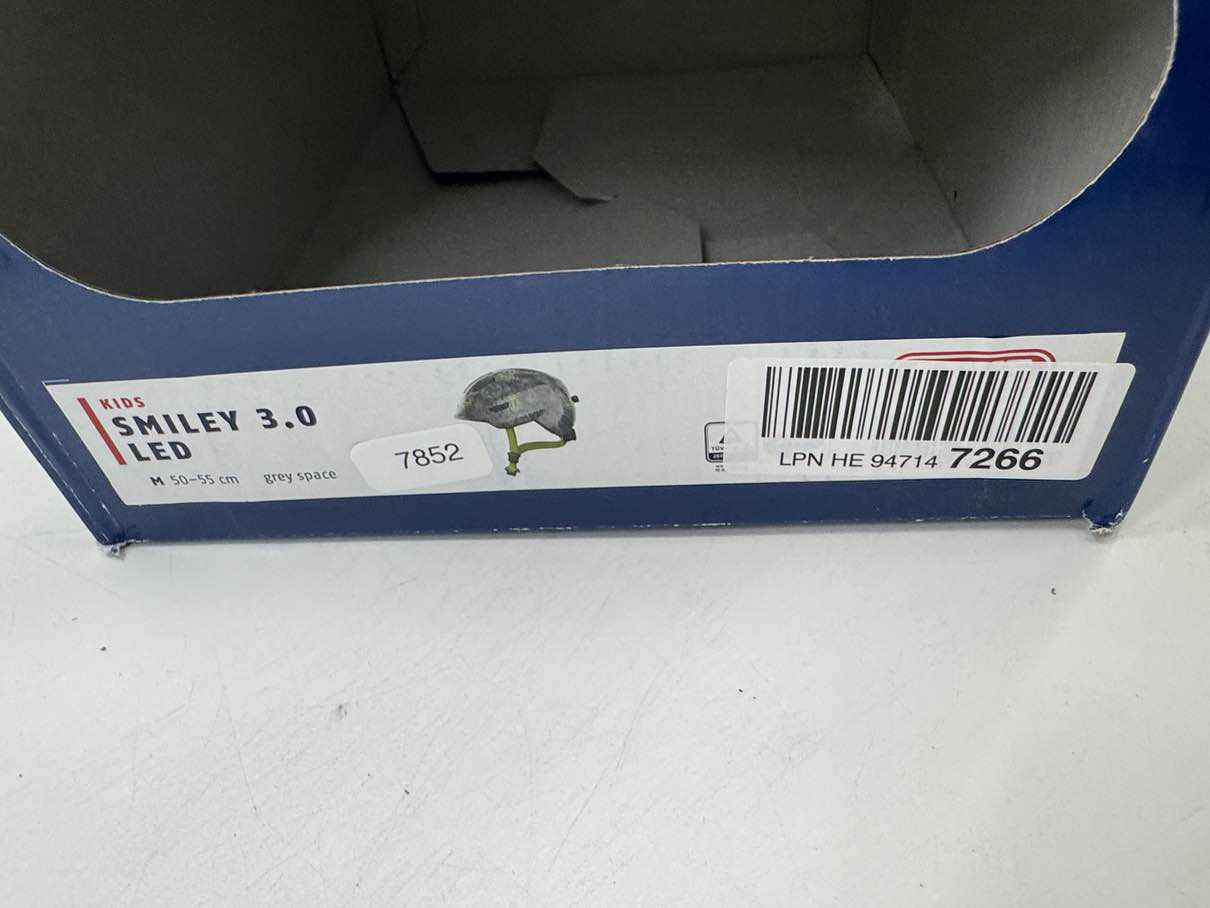 ABUS Smiley 3.0 LED Fahrradhelm - Größe 50-55 cm #7852
