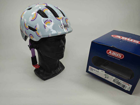 ABUS Smiley 3.0 LED Fahrradhelm - Größe 50-55 cm #7968