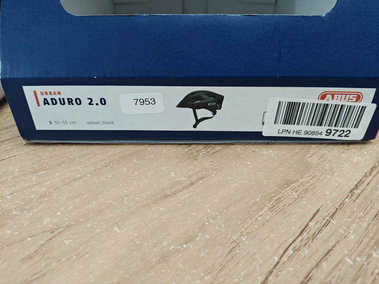 ABUS Aduro 2.0 Fahrradhelm - Größe 51-55 cm #7953