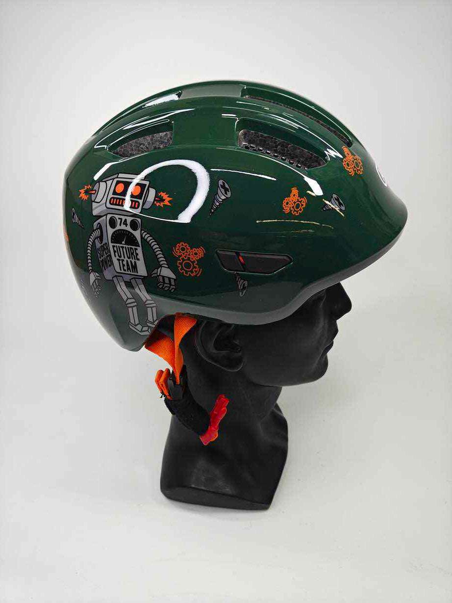 ABUS Smiley 3.0 Fahrradhelm - Größe 50-55 cm #7947