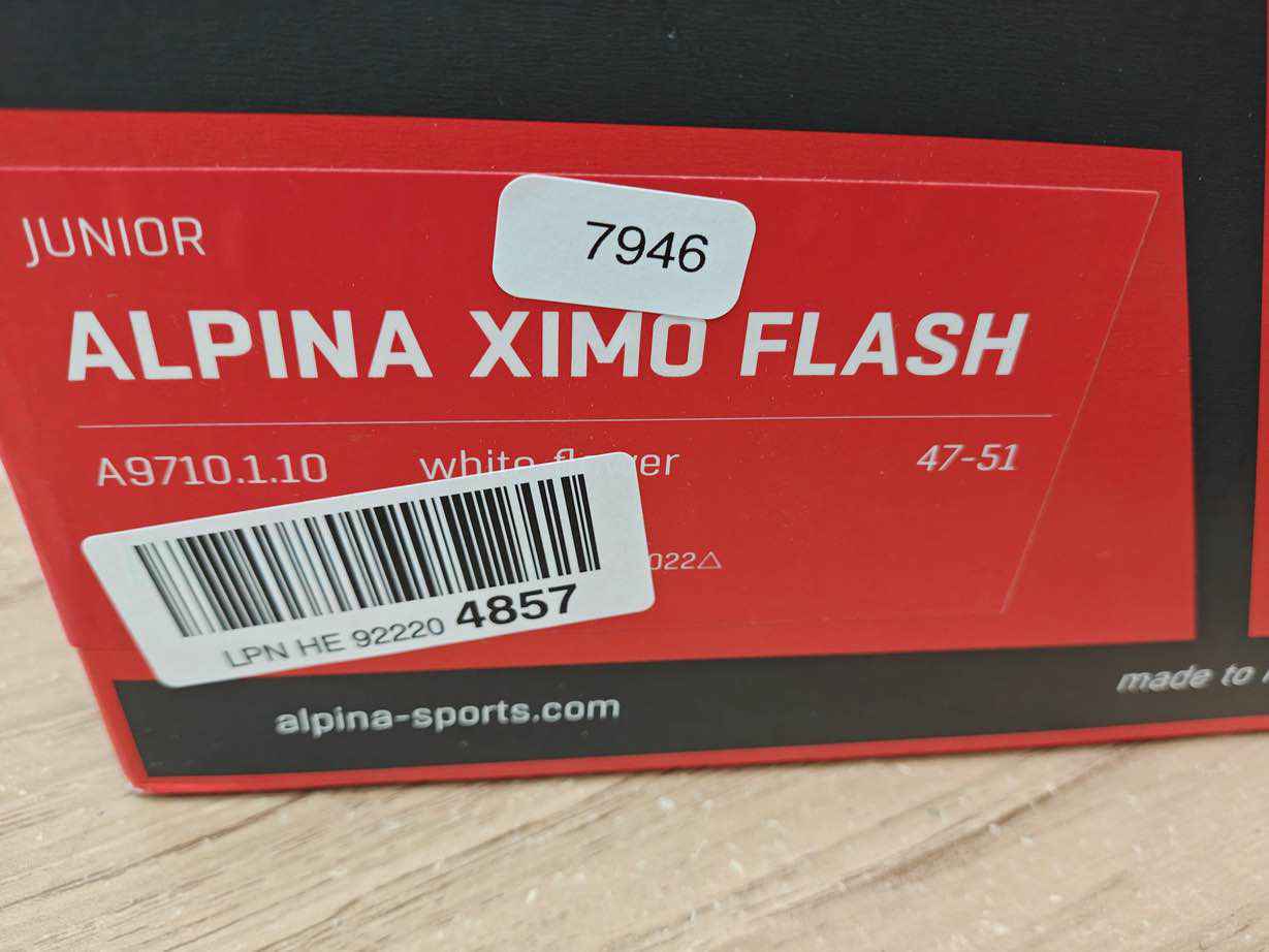 ALPINA XIMO FLASH Fahrradhelm - Größe 47-51 cm #7946