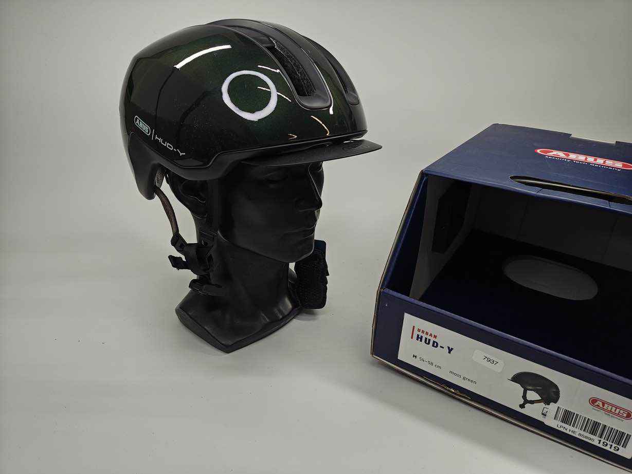 ABUS HUD-Y Fahrradhelm - Größe 54-58 cm #7937