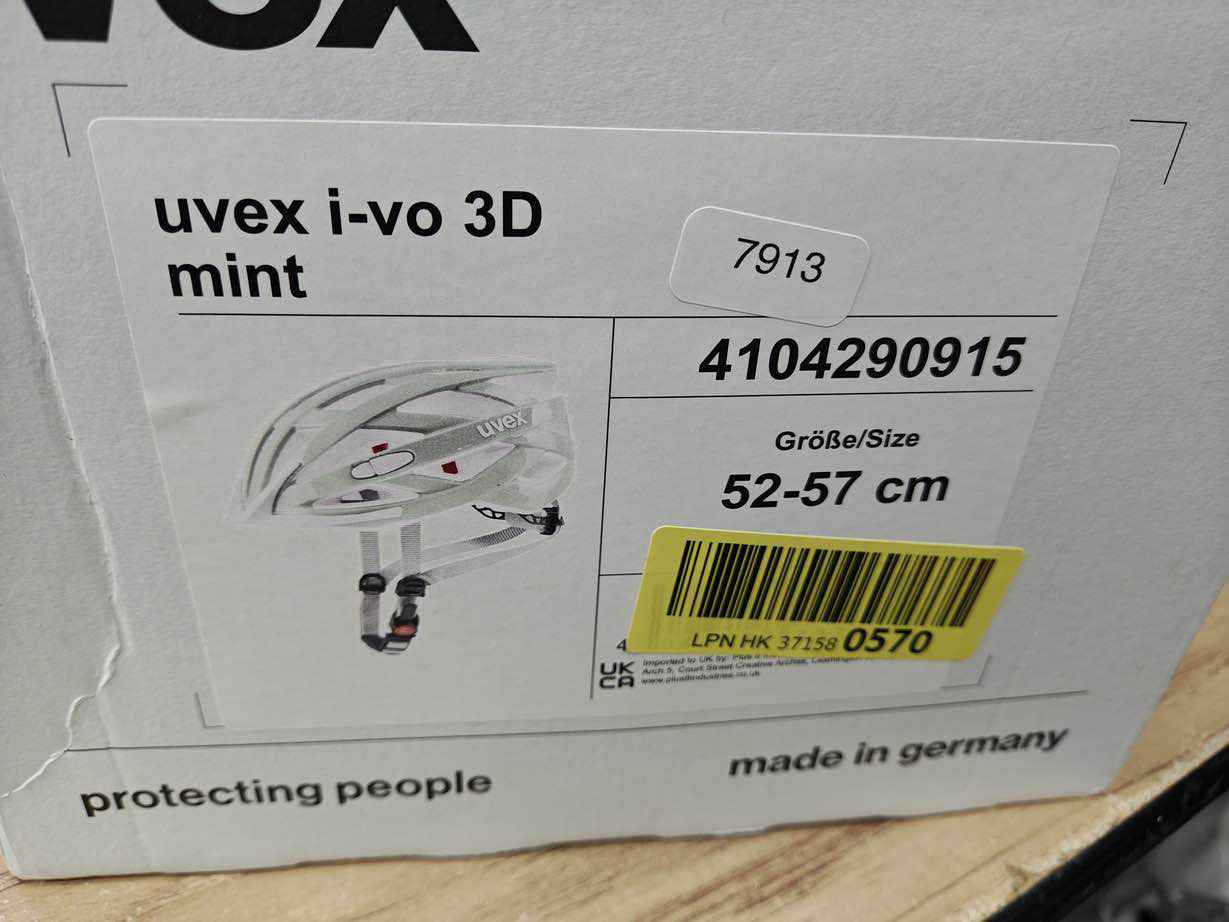 uvex i-vo 3D Fahrradhelm - Größe 52-57 cm #7913