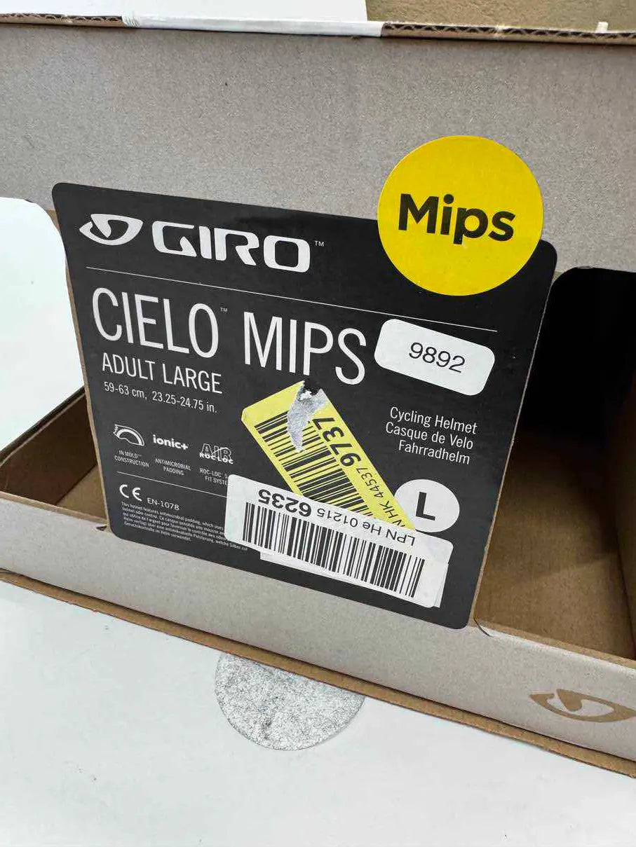 Giro Cielo MIPS Fahrradhelm - Größe 59-63cm #9892 