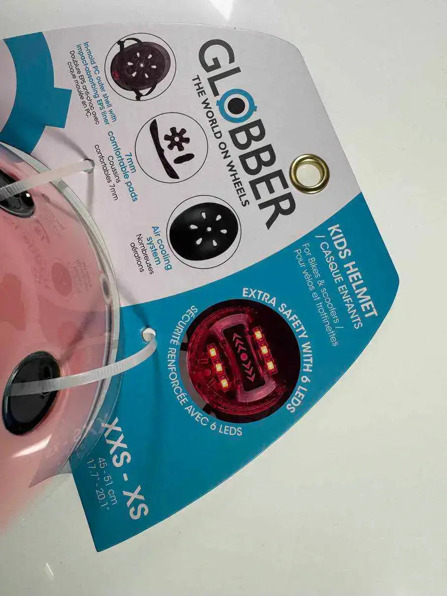 Globber GO-UP Lights Rosa XXS-XS (45-51cm) | Retoure Note 4 | #9309 