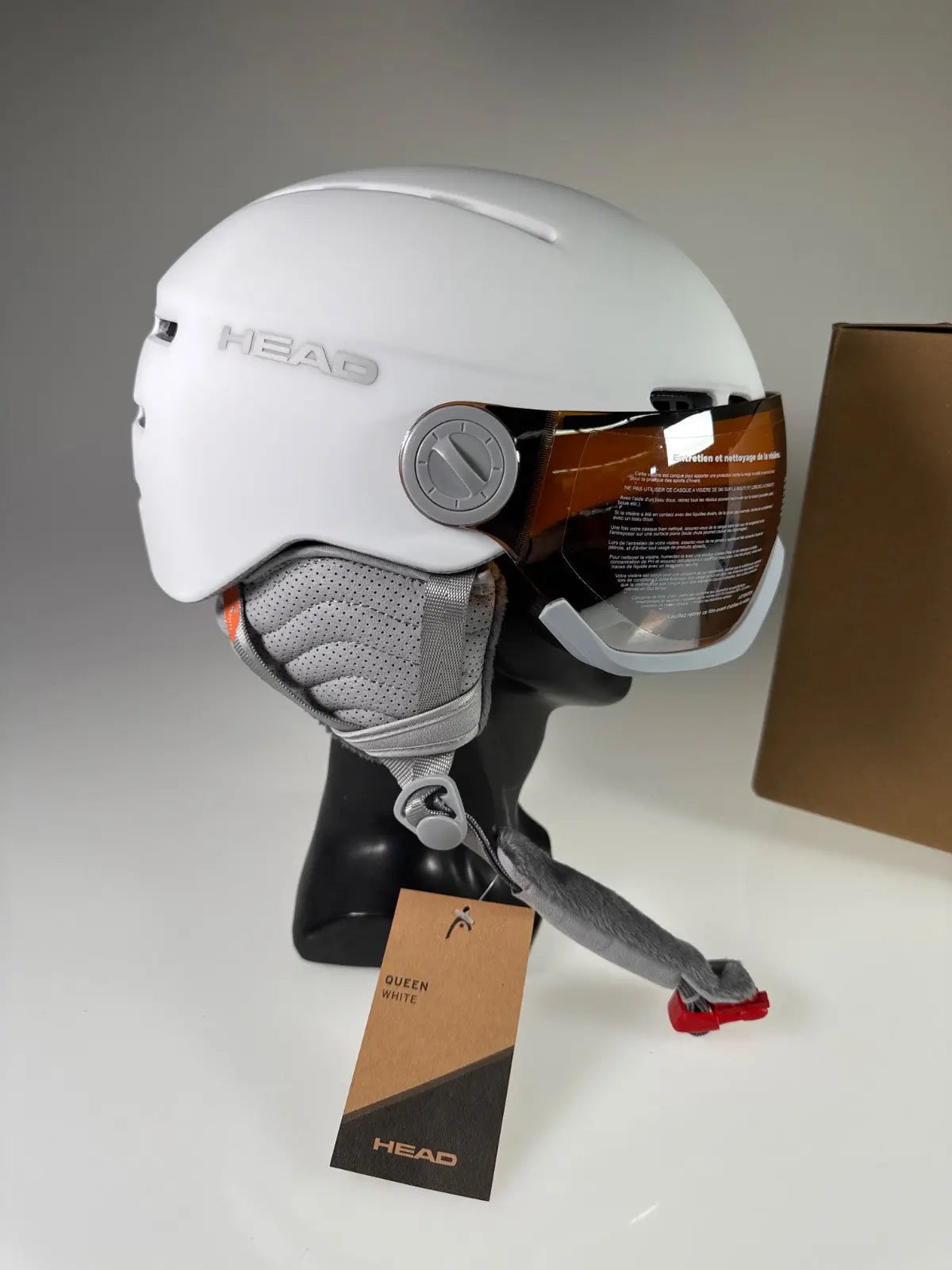 HEAD Queen Skihelm mit Visier - Größe 52-54cm #8936 