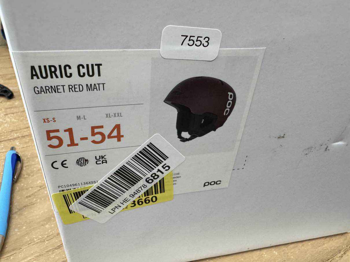 POC Auric Cut Skihelm - Größe 51-54cm #7553