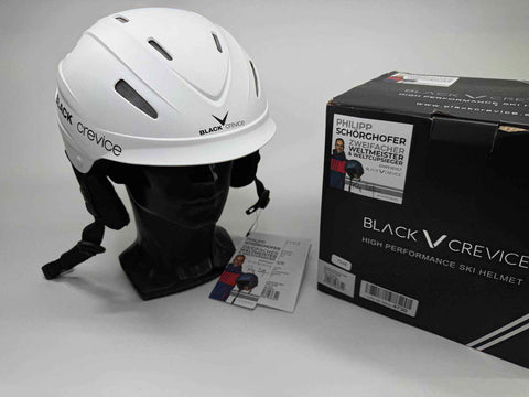BLACK CREVICE Ischgl Skihelm - Größe 55-56cm #7548