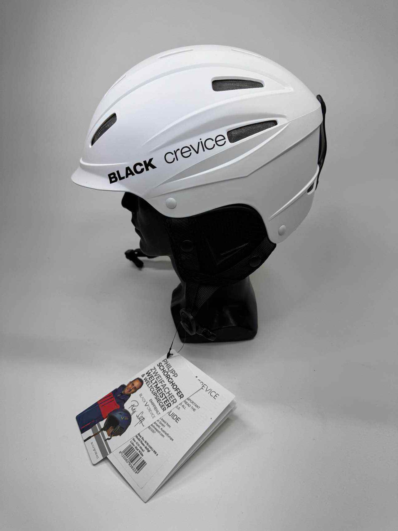 BLACK CREVICE Ischgl Skihelm - Größe 55-56cm #7548