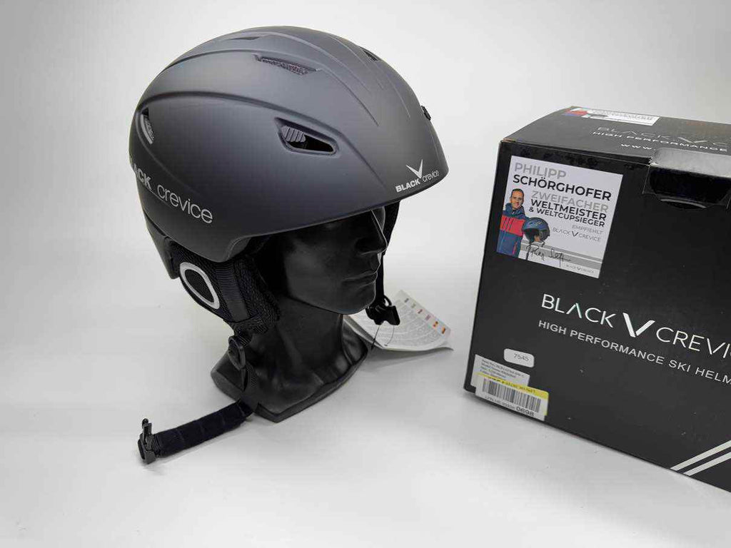 BLACK CREVICE Kitzbühel Skihelm - Größe 59-60cm #7545
