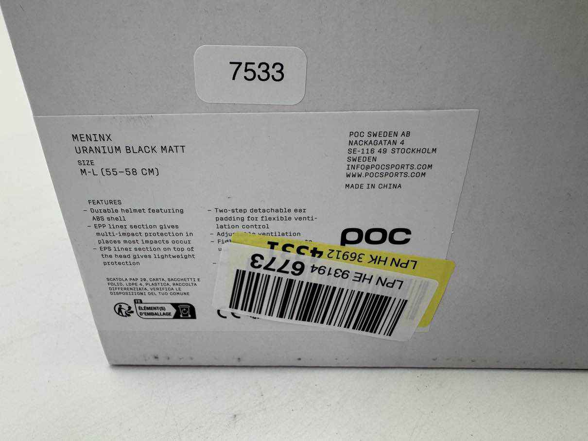 POC Meninx Skihelm - Größe 55-58cm #7533