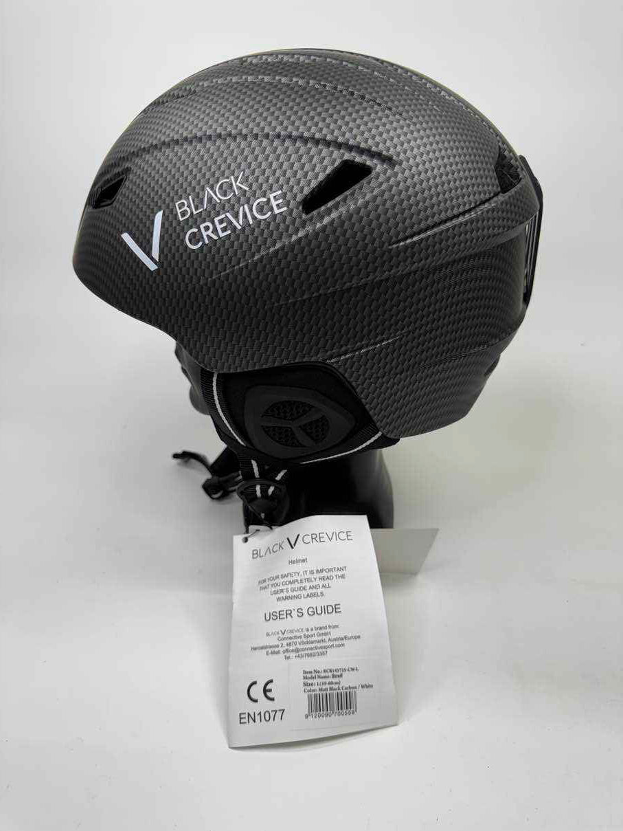 Black Crevice Streif Skihelm - Größe 59-60cm #7528