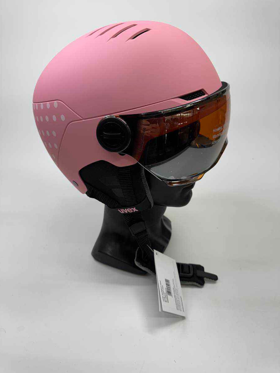 uvex rocket jr visor Skihelm - Größe 51-55cm #7524