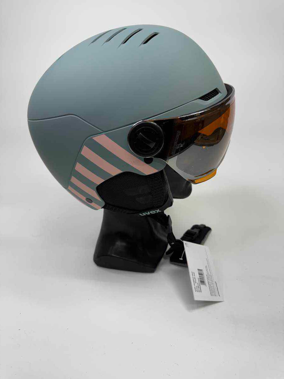 uvex rocket jr visor Skihelm - Größe 54-58cm #7895