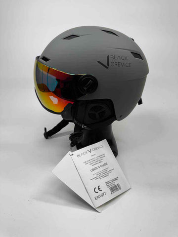 BLACK CREVICE mit Visierr Skihelm - Größe 54-57cm #7493