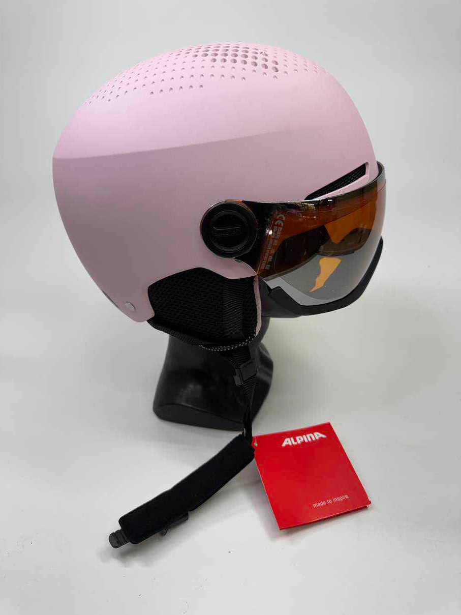 ALPINA ZUPO VISOR Q-LITE Skihelm - Größe 54-58cm #7478