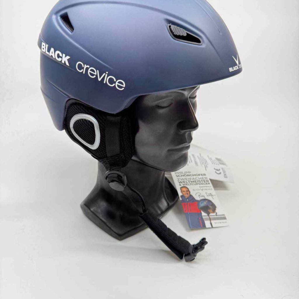 BLACK CREVICE Kitzbühel Skihelm - Größe 55-56cm #7472