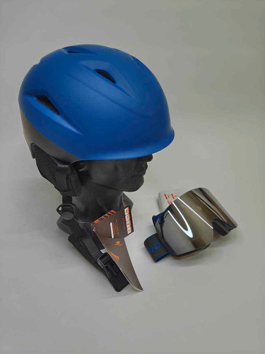Odoland Skihelm und Skibrille Set - Größe 54-56 cm #6728