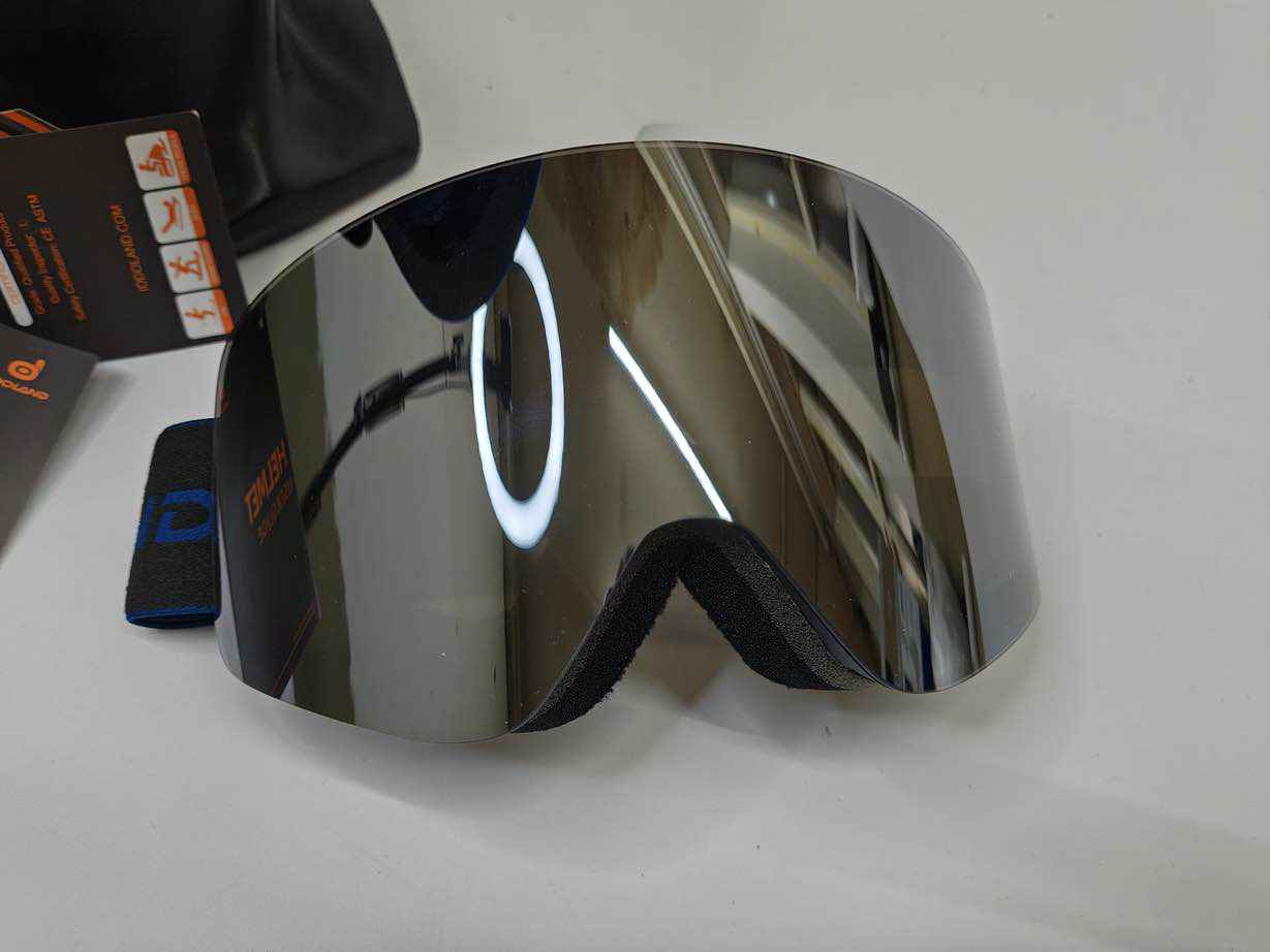 Odoland Skihelm und Skibrille Set - Größe 54-56 cm #6728