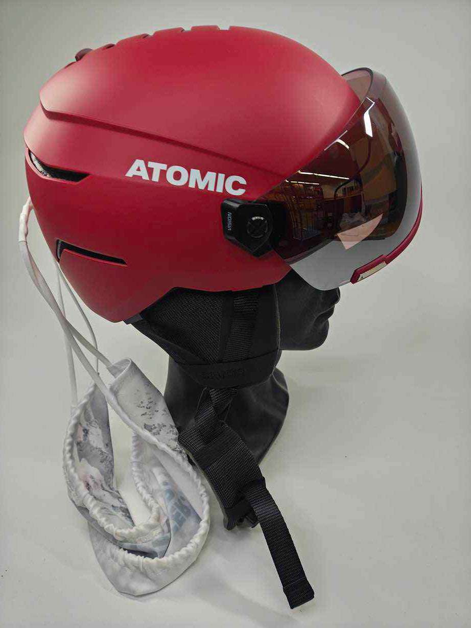 Atomic Savor Visor Stereo Skihelm - Größe 51-55cm #6543