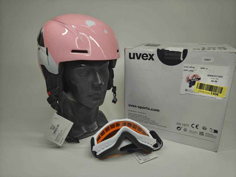 uvex Viti Set Kinder Skihelm - Größe 45-50 cm #6391