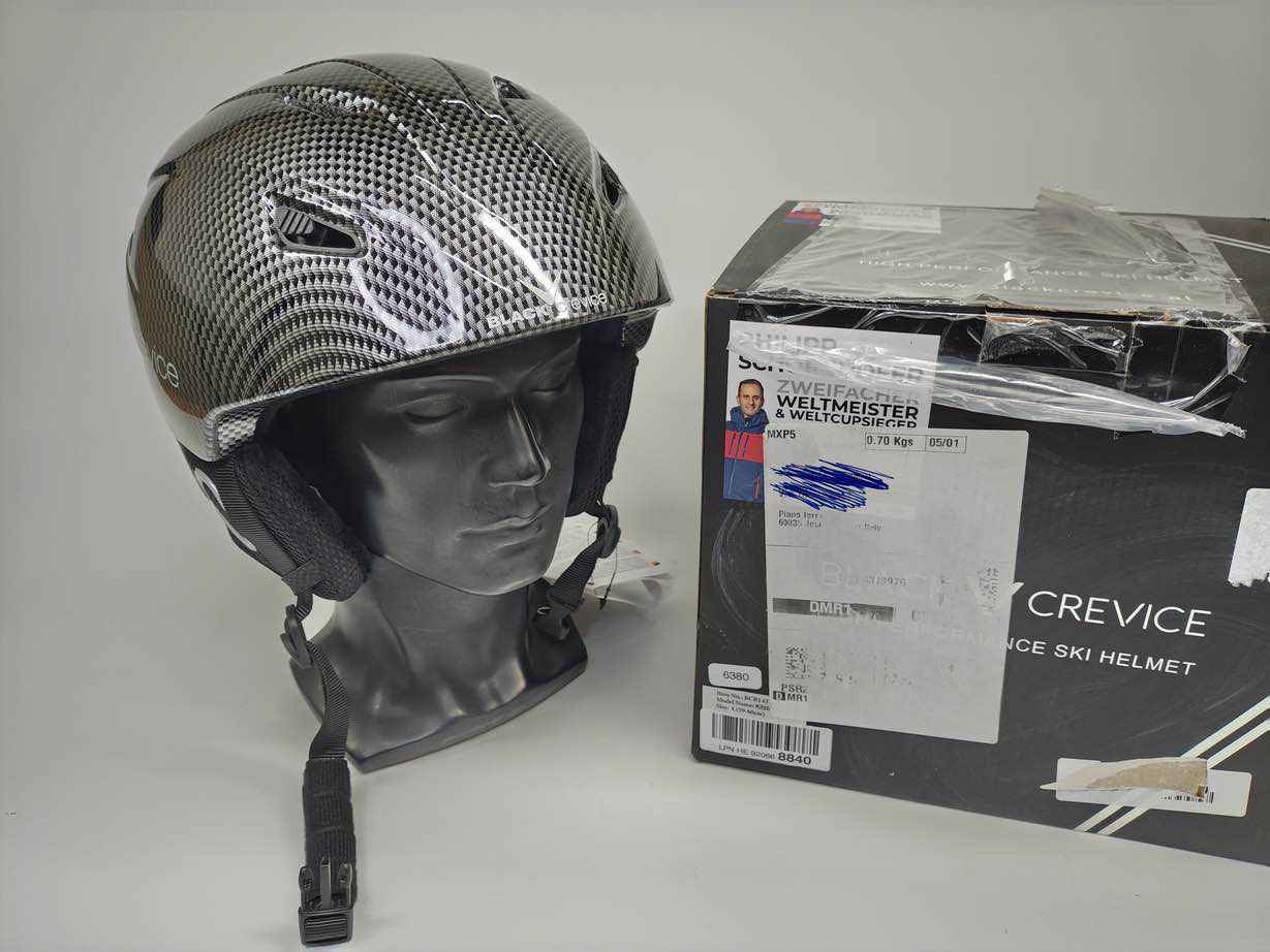 BLACK CREVICE Kitzbühel Skihelm - Größe 59-60 cm #6380