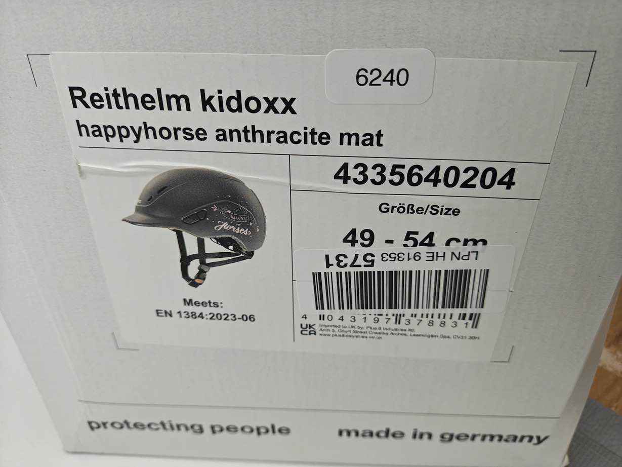 uvex kidoxx Reithelm - Größe 49-54 cm #6240
