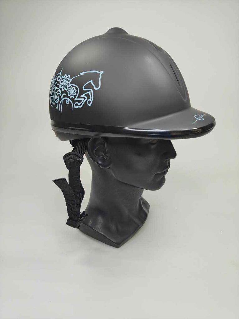 Covalliero Helm Reithelm Beauty VG1 - Größe 52-55cm #6177