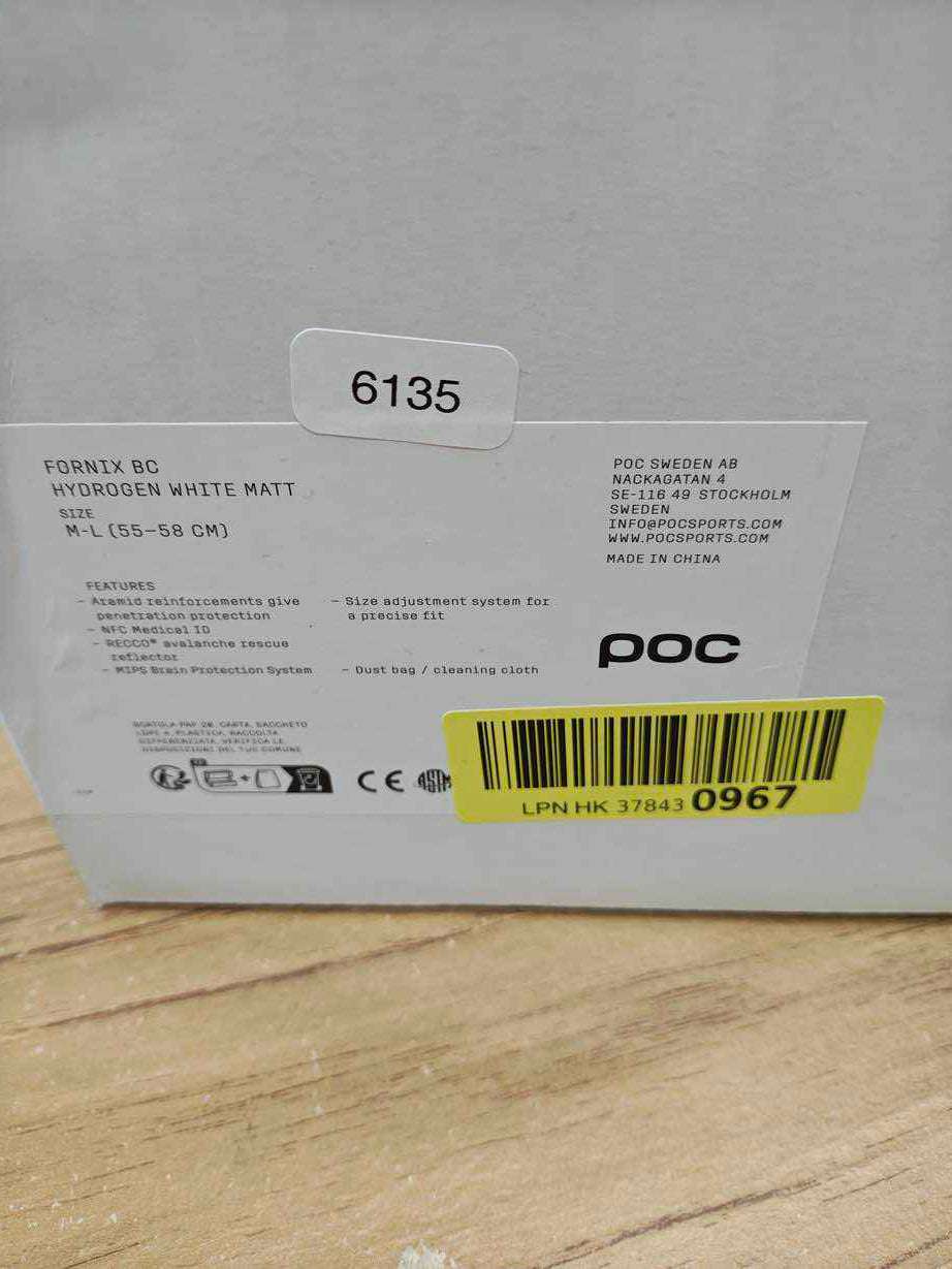 POC Fornix BC MIPS Skihelm - Größe 55-58 cm #6135