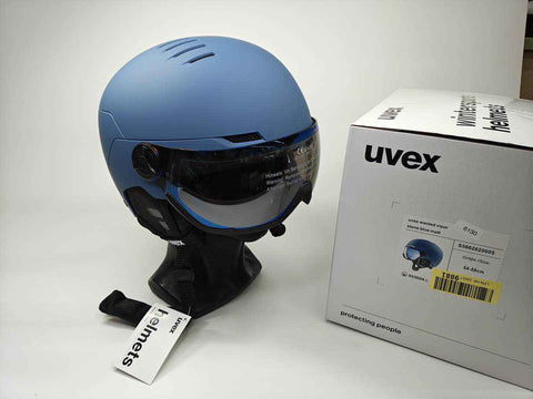 uvex Wanted Visor Skihelm - Größe 54-58 cm #6130