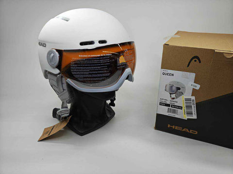 HEAD QUEEN Visier Skihelm - Größe 52-54 cm #6129
