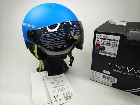 Black Crevice Gstaad Skihelm - Größe 58-61 cm #6116