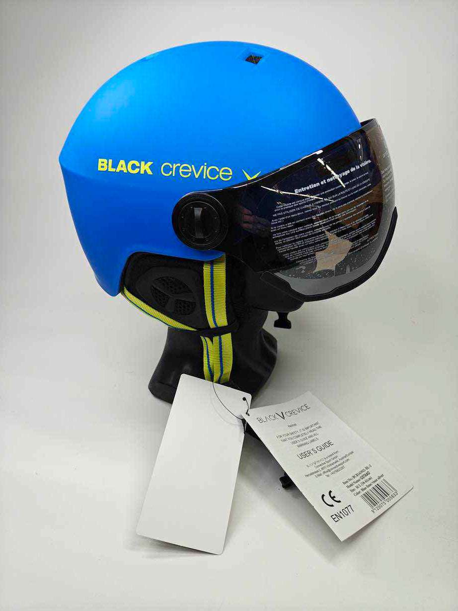 Black Crevice Gstaad Skihelm - Größe 58-61 cm #6116