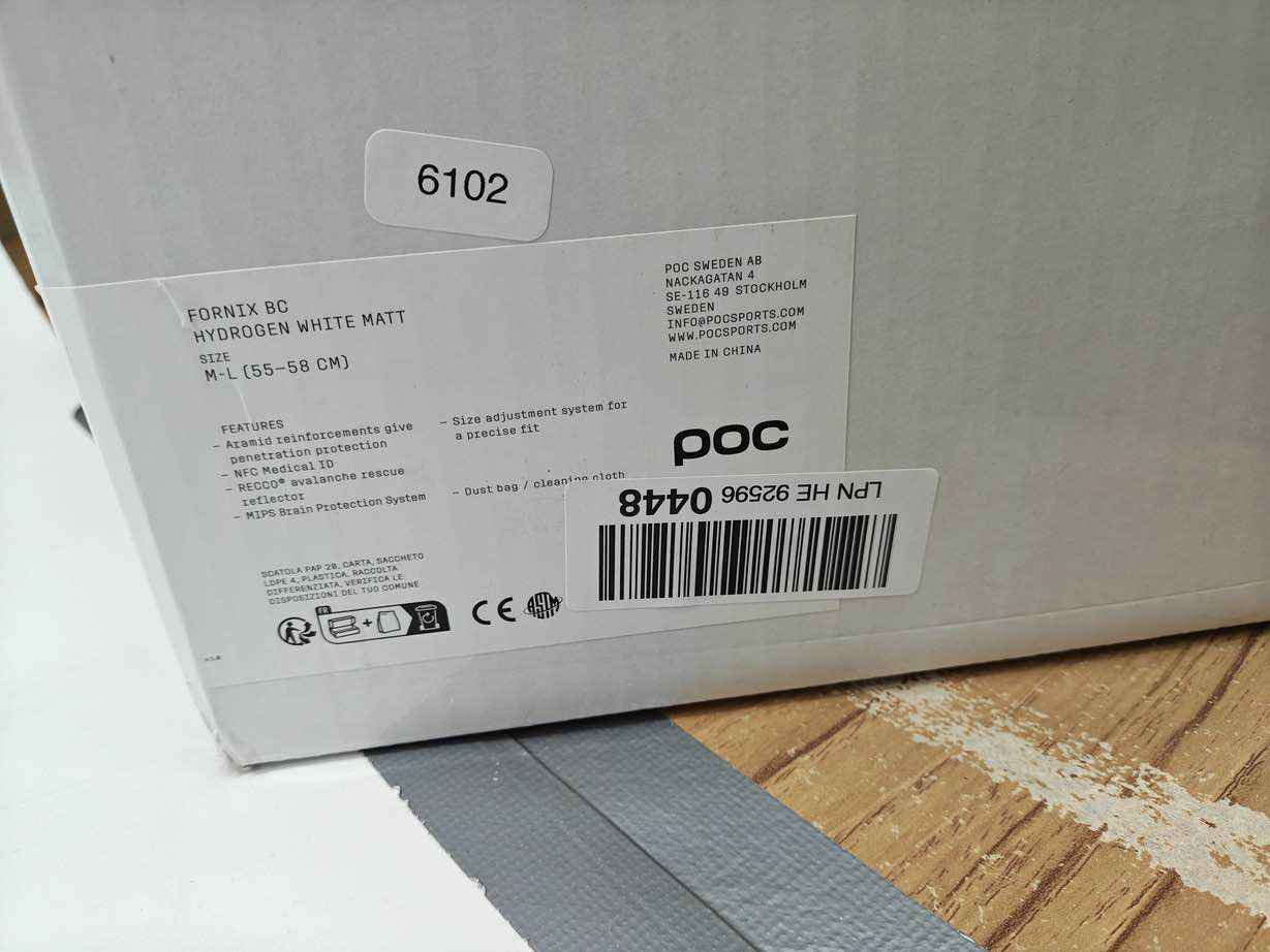 POC Fornix BC MIPS Skihelm - Größe 55-58 cm #6102