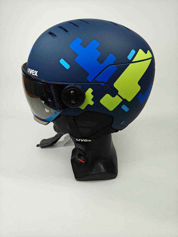 uvex rocket jr visor Skihelm - Größe 51-55 cm #6098