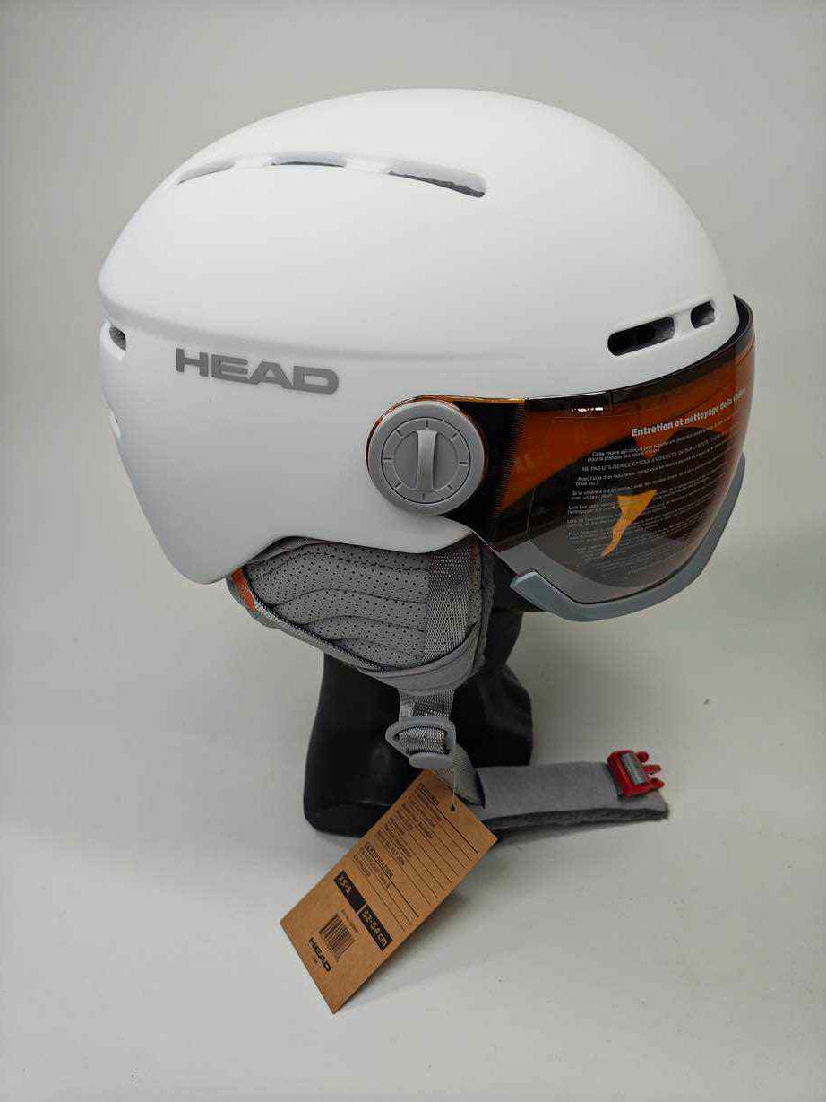 HEAD QUEEN Visier Skihelm - Größe 52-54 cm #6096