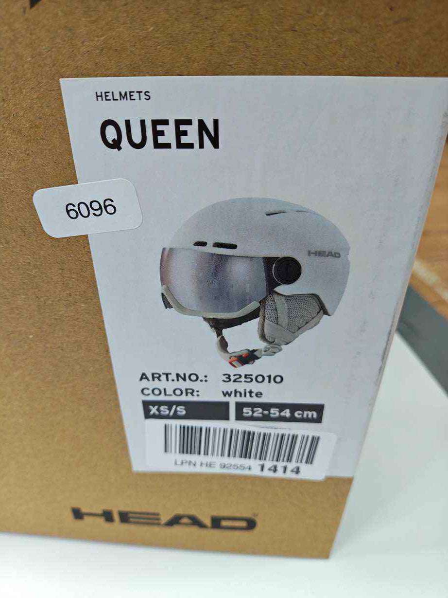 HEAD QUEEN Visier Skihelm - Größe 52-54 cm #6096