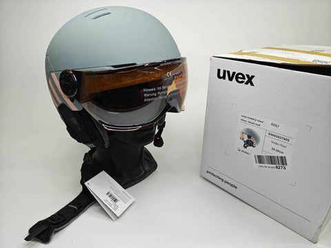 uvex rocket jr visor Skihelm - Größe 54-58 cm #6097