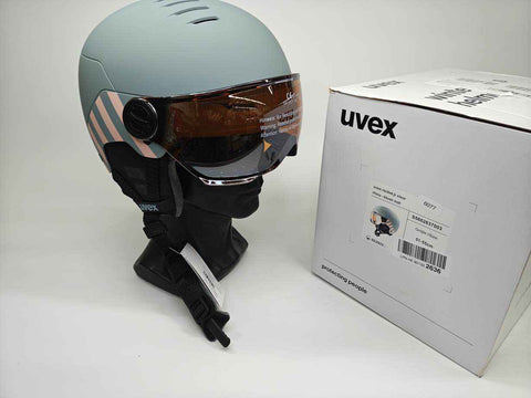 uvex rocket jr visor Skihelm - Größe 51-55 cm #6077