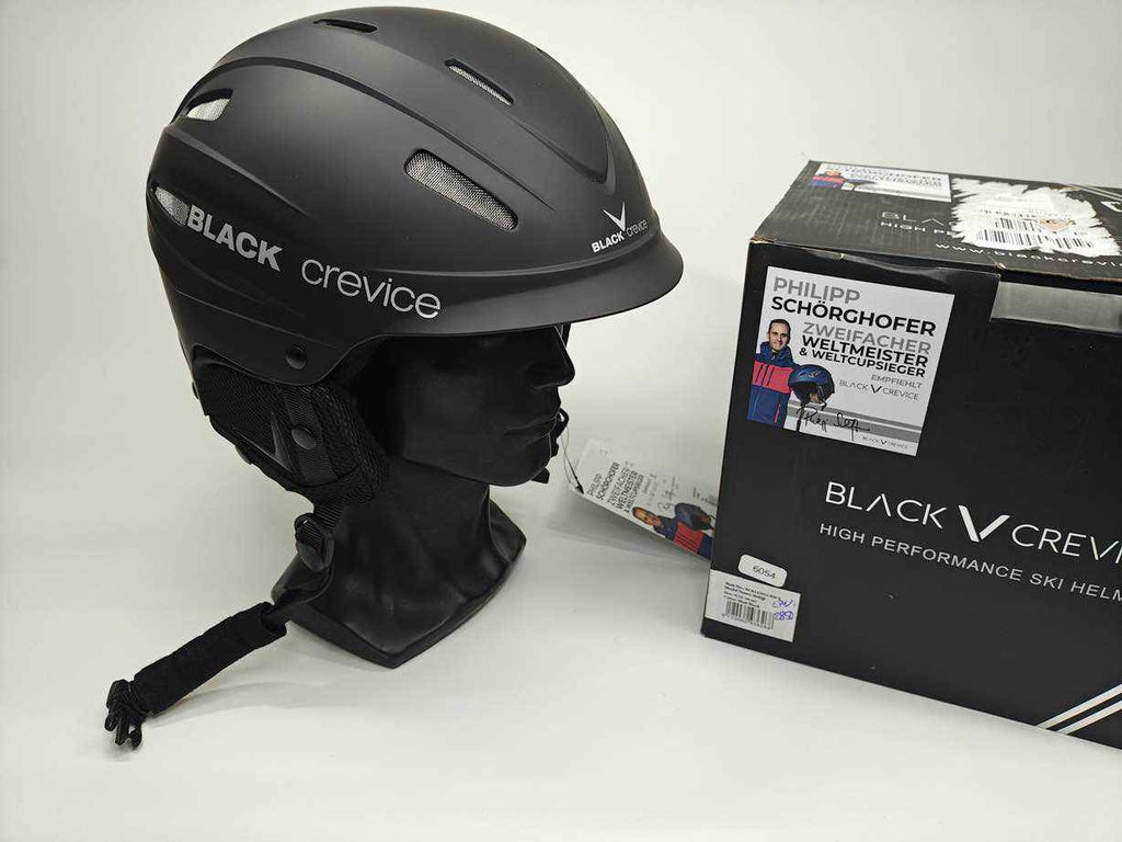 Black Crevice Ischgl Skihelm - Größe 55-56 cm #6054