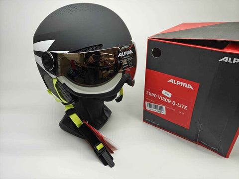ALPINA ZUPO VISOR Q-LITE Skihelm - Größe 54-58 cm #6045