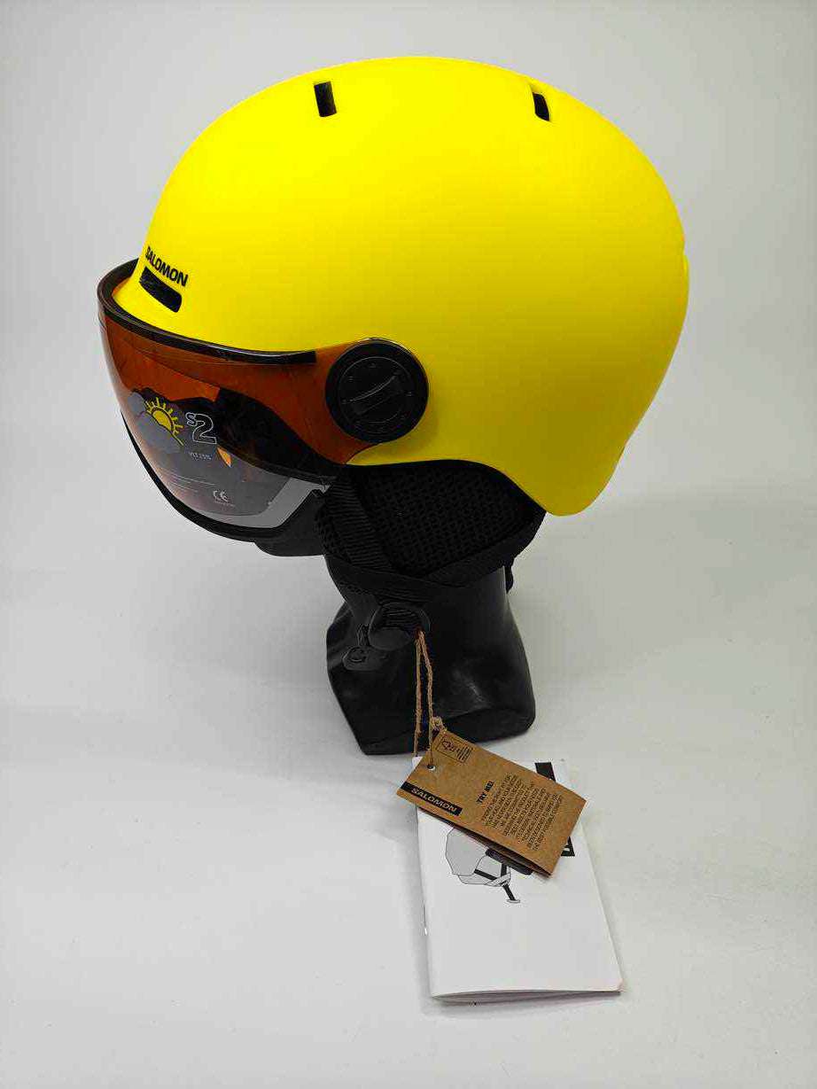 Salomon Orka Visor Skihelm - Größe 53-56 cm #6037