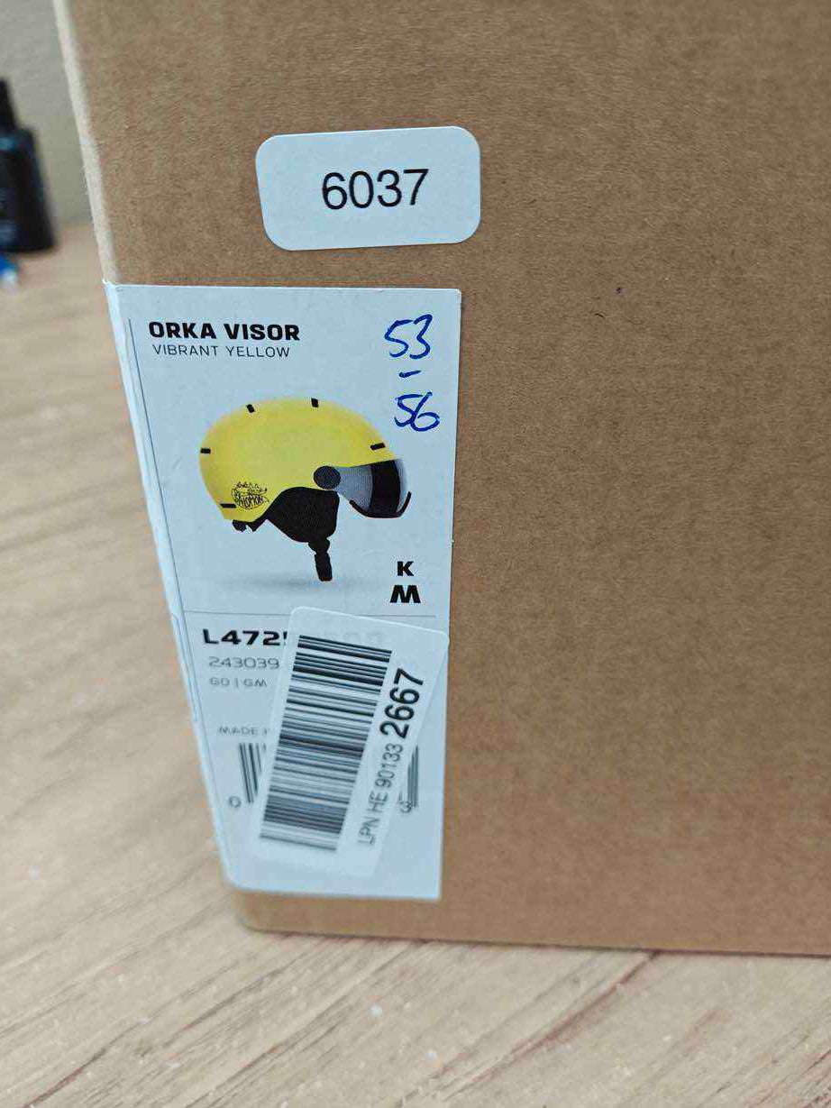 Salomon Orka Visor Skihelm - Größe 53-56 cm #6037