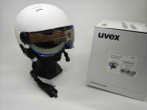 uvex rocket jr visor Skihelm - Größe 54-58 cm #6030
