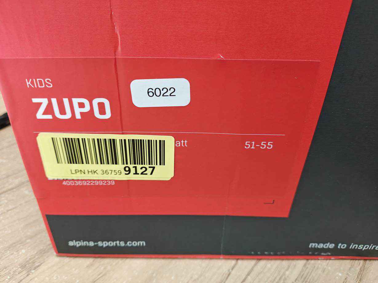 ALPINA ZUPO Skihelm - Größe 51-55 cm #6022