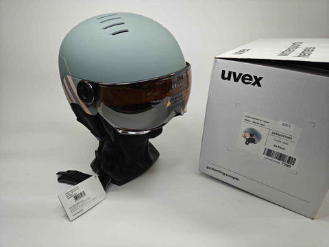 uvex rocket jr visor Skihelm - Größe 54-58 cm #8371
